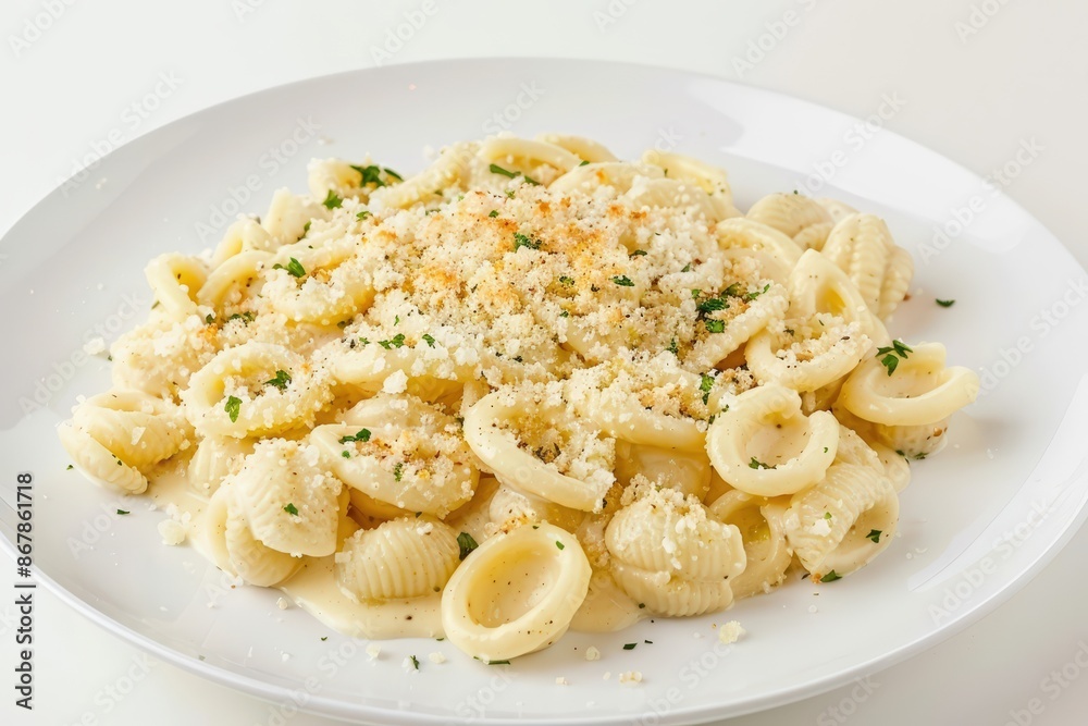 Luxurious Cheese Cart Mac and Cheese with Three Cheese Blend and Parmesan Topping Luxurious Cheese Cart Mac and Cheese with Three Cheese Blend and Parmesan Topping