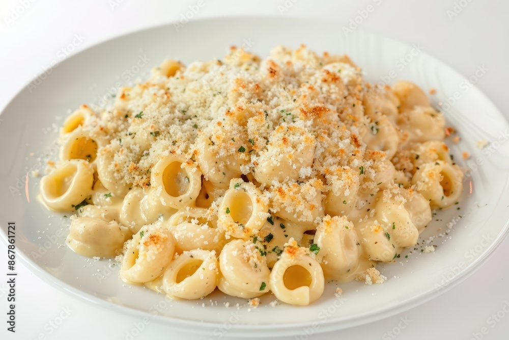 Tempting Mac and Cheese with Orecchiette Pasta and Garlic Bread Crumbs Tempting Mac and Cheese with Orecchiette Pasta and Garlic Bread Crumbs