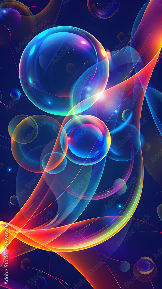 abstract background with bubble abstract background with bubble