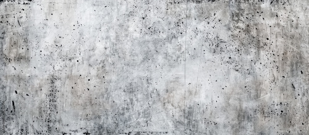 Fototapeta premium High-resolution top-view pattern of a concrete background in grey tones, with space for text.
