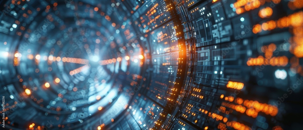 Obraz premium AI crafting detailed synthetic news reports, synthetic media, realistic and advanced