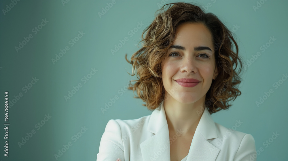 Professional Corporate Business Smiling Woman Medium shot Stock Images Professional Corporate Business Smiling Woman Medium shot Stock Images