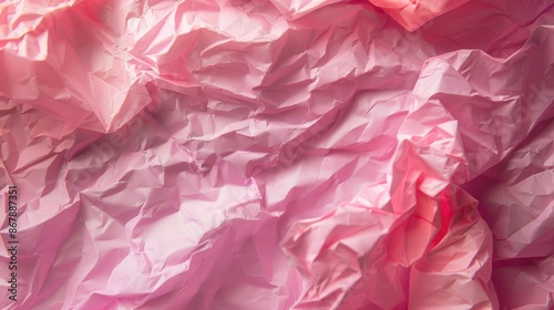 Wallpaper Mural Crumpled pink paper for texture or background Torontodigital.ca