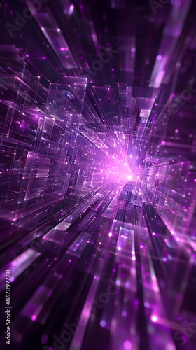 a abstract purple technology background
