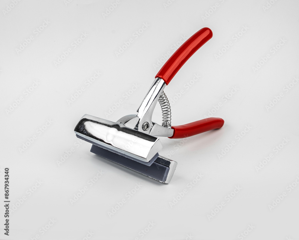 Canvas stretcheing pliers on a white background Canvas stretcheing pliers on a white background