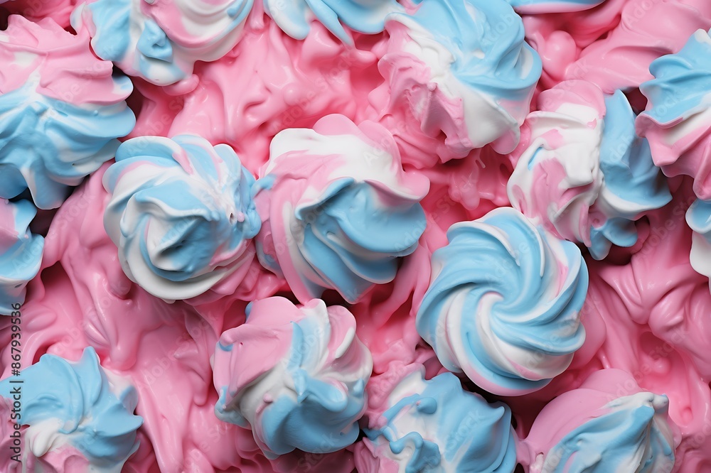 Bubble gum ice cream texture background Bubble gum ice cream texture background