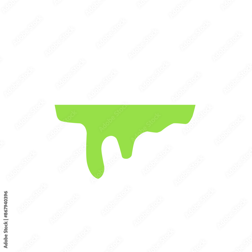 green liquid drop vector illustration green liquid drop vector illustration