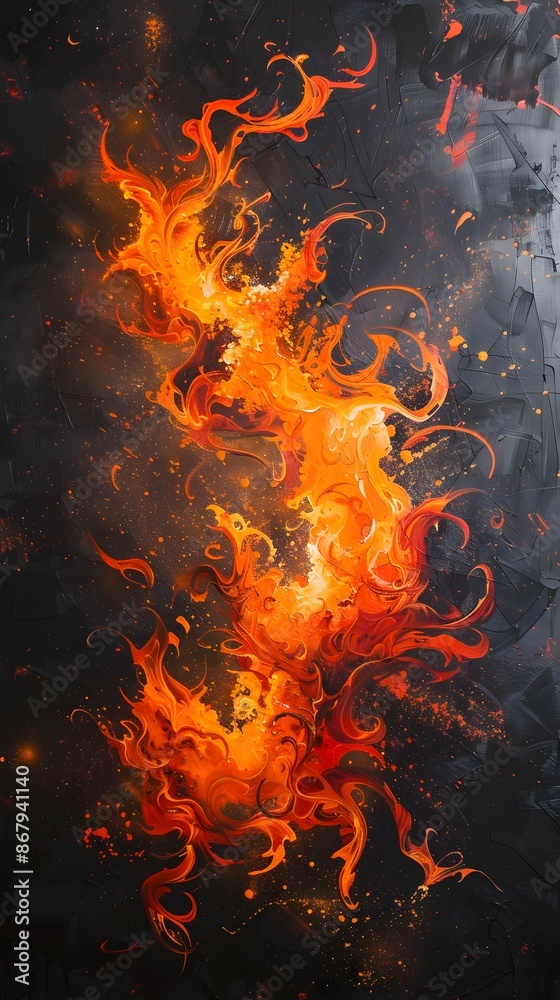 Flaming Fire Flaming Fire