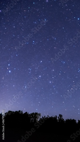 starry night sky
