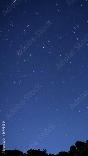 starry night sky