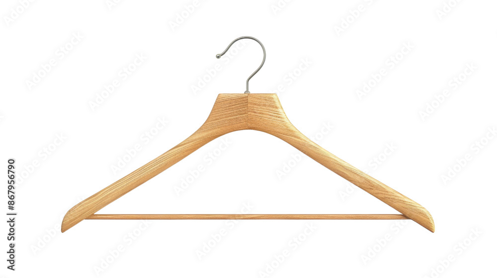 Clothed hanger on transparent background Clothed hanger on transparent background