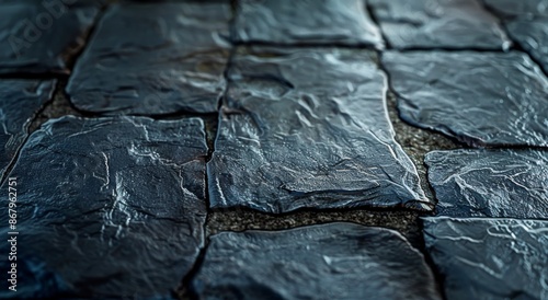 Close Up Of A Stone Pavement