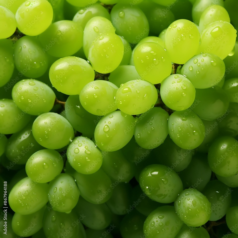 Fresh ripe Green grapess as background Fresh ripe Green grapess as background