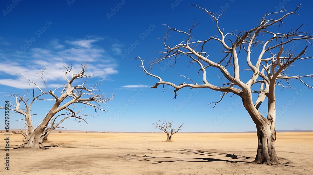 dead tree in the desert