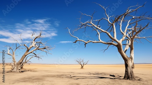 dead tree in the desert