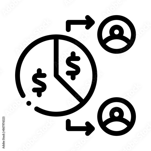 shareholder line icon