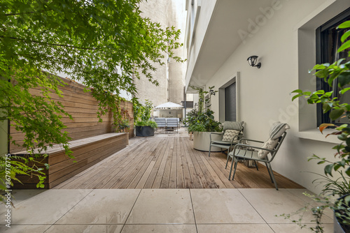 There are many ways to decorate a terrace to create a cozy and pleasant space
