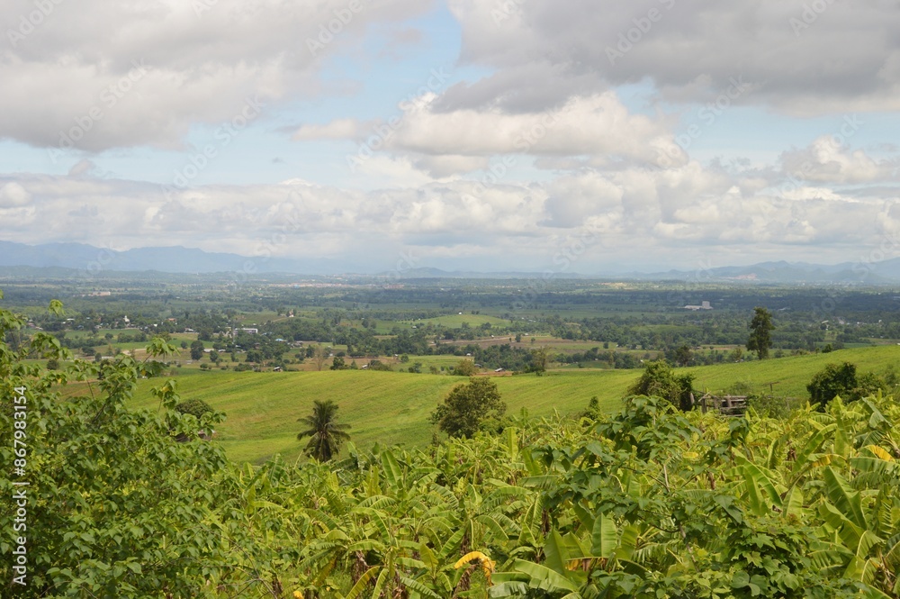 landscape of countryside and sky landscape of countryside and sky