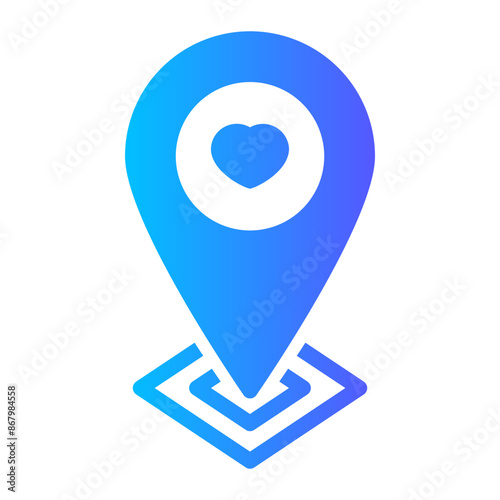 Free Download love gradient icon - GFXLoad