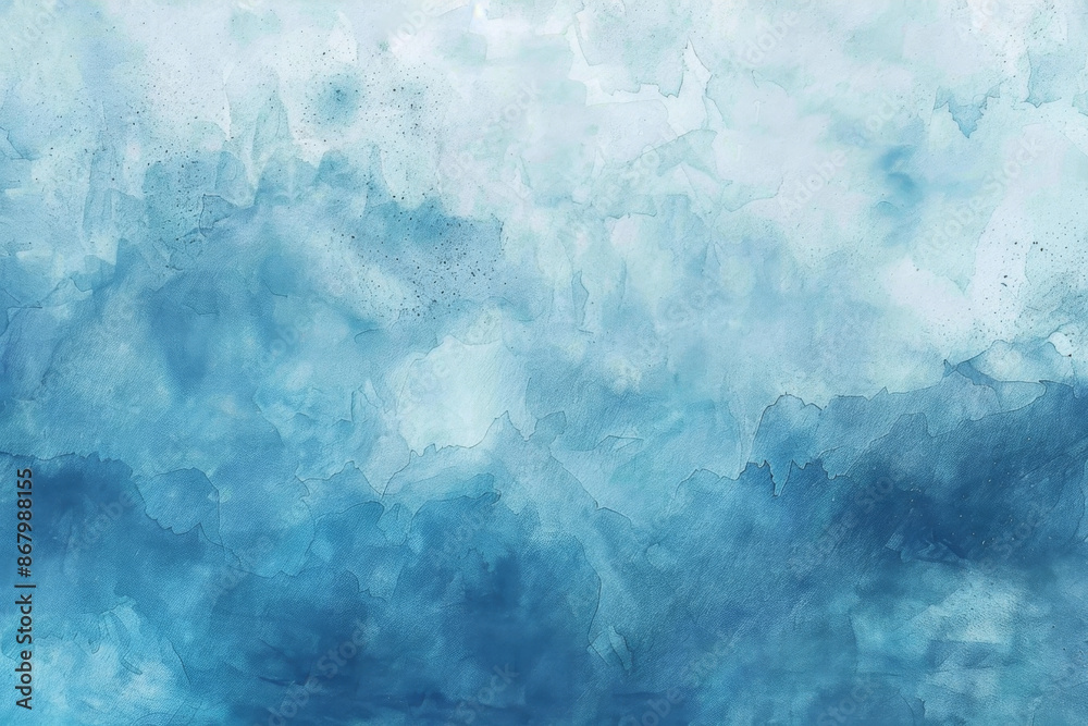 Abstract blue watercolor background texture Abstract blue watercolor background texture