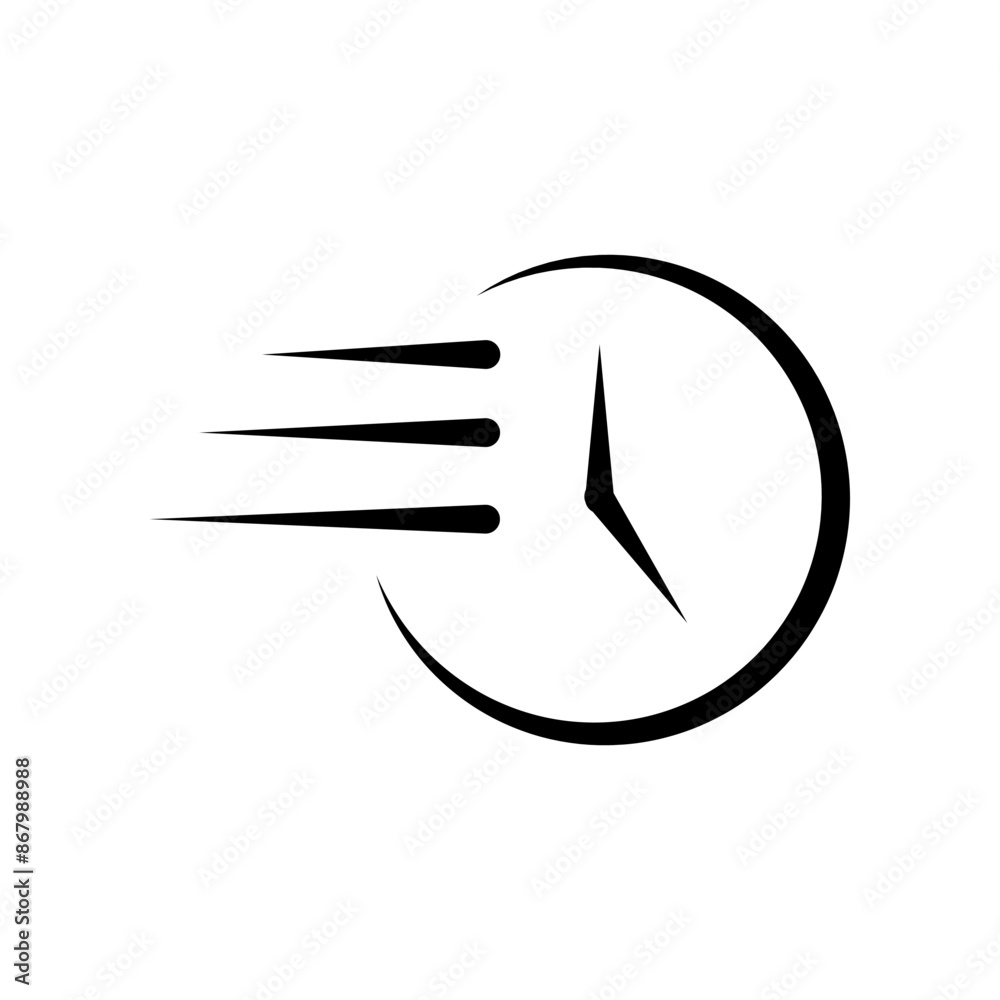 Obraz premium Stopwatch icon template