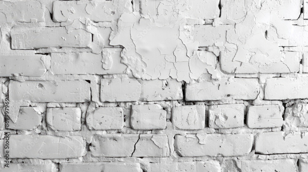 Texture or background White brick wall with space for content Texture or background White brick wall with space for content