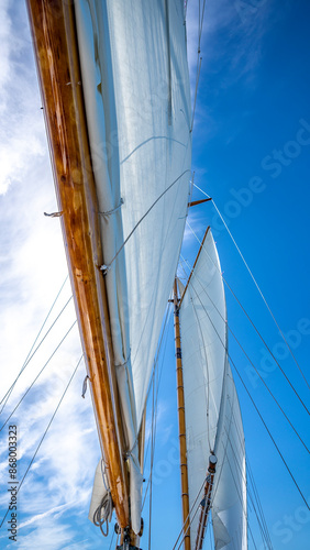 Sailboat Perspective From Below