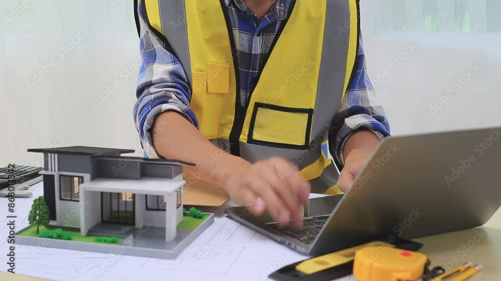 Engineers are helping design blueprints and collaborating on structural analysis of project types. Engineers are helping design blueprints and collaborating on structural analysis of project types.