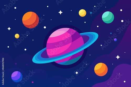 Space and galaxy modern futuristic background
