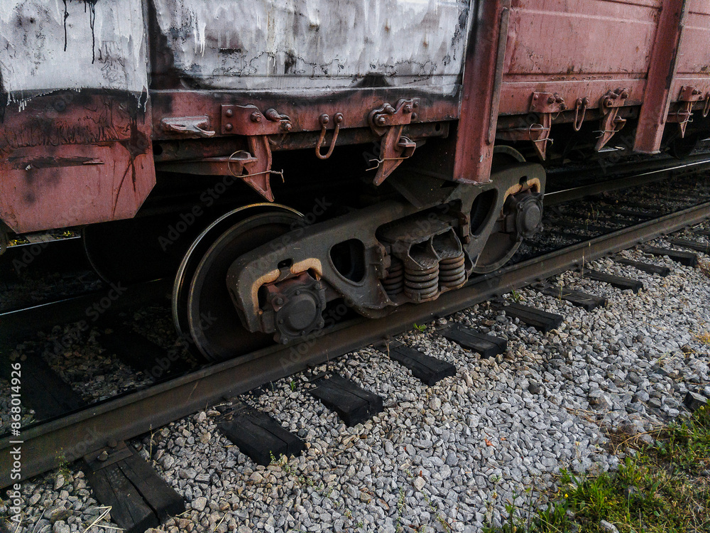 As a result of a train accident, the train derailed. An accident on the railway. A railway carriage derailed during daylight hours. The wreck of railway wagons. As a result of a train accident, the train derailed. An accident on the railway. A railway carriage derailed during daylight hours. The wreck of railway wagons.