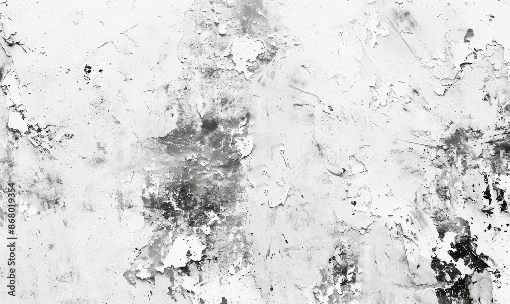 Grunge texture on a white background creating a distressed and aged look Grunge texture on a white background creating a distressed and aged look