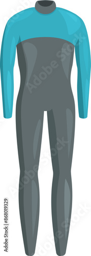 Full diving suit protecting from cold water, for swimming, surfing, or any water sport