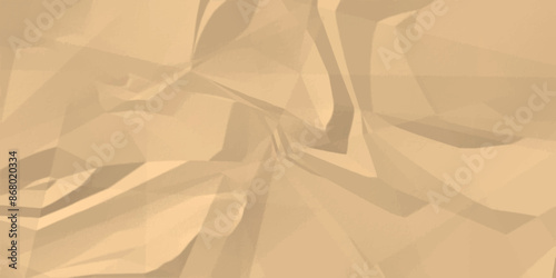 Old crumpled wrinkled paper texture background. Vector illustration.