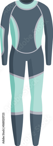 Diving suit protecting from cold water while enjoying water sports