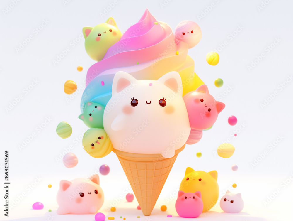 ice cream cone ice cream cone