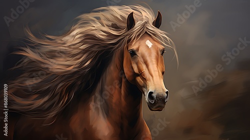 portrait of a horse