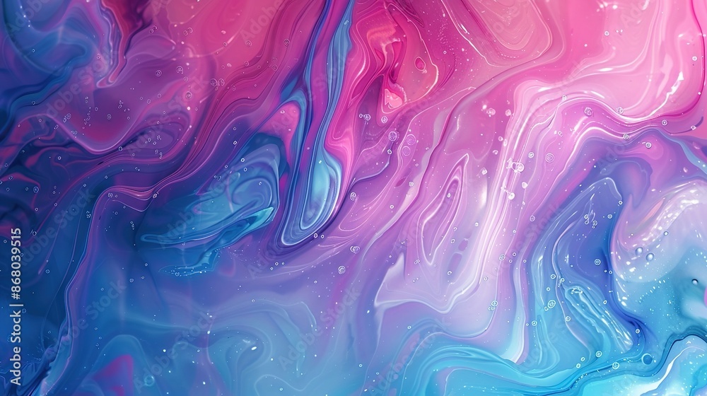 Ethereal Gradient Fluid Art Backdrop in Pink to Blue Tones for Modern Design Projects Ethereal Gradient Fluid Art Backdrop in Pink to Blue Tones for Modern Design Projects