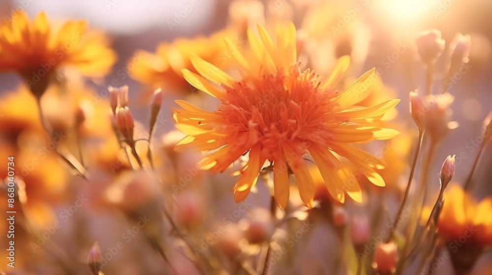 flower in the grass flower in the grass