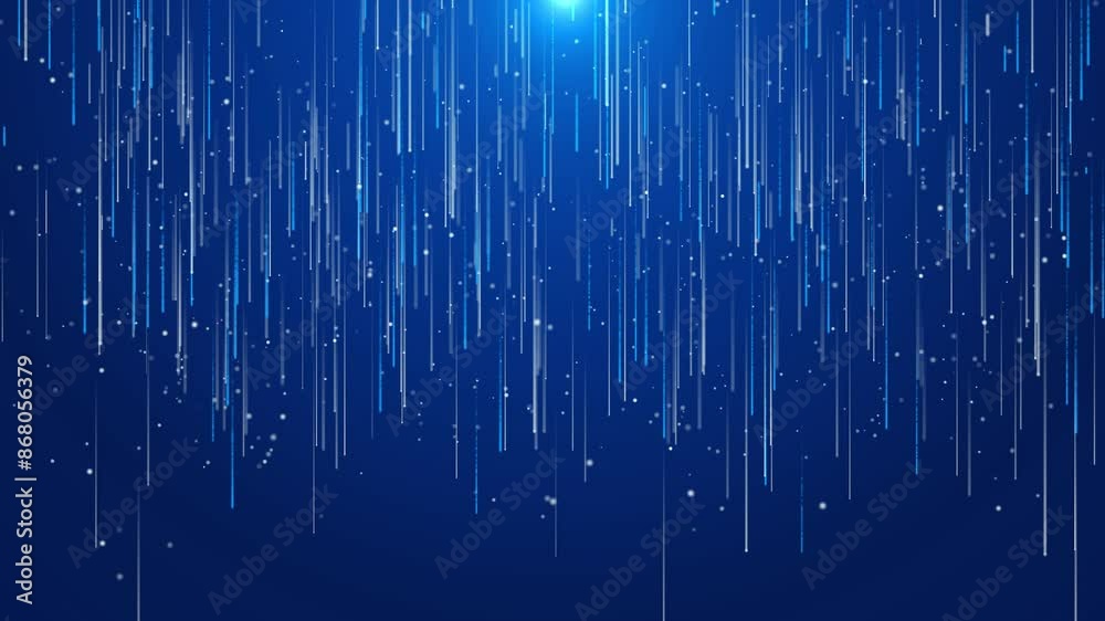 Digital fiber hi tech Hi-Tech Data Flow Connected Dots lines cyberspace. AI, big data transfer. Digital cyberspace futuristic, Digital matrix flowing, 5g high-speed connection data virtual space