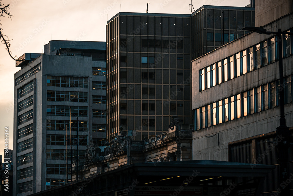Fototapeta premium buildings in the city