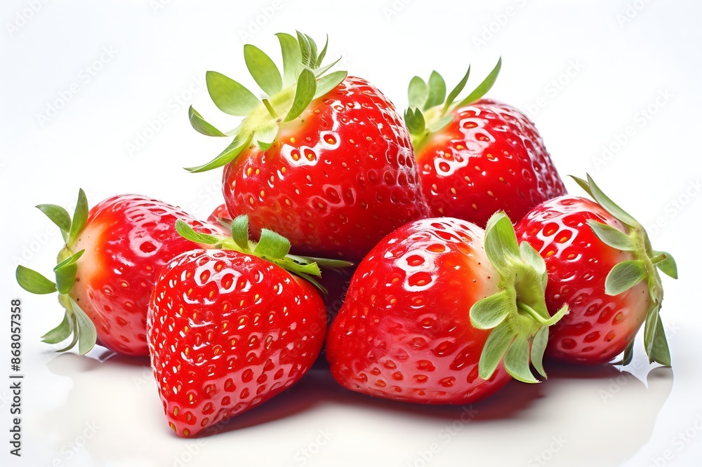 Strawberrys isolated on white background Strawberrys isolated on white background