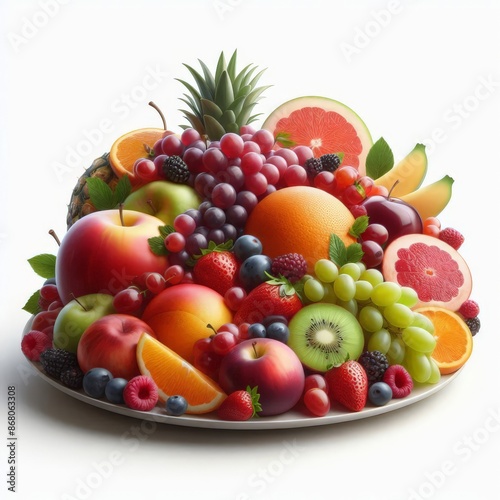 fruit salad in a bowl