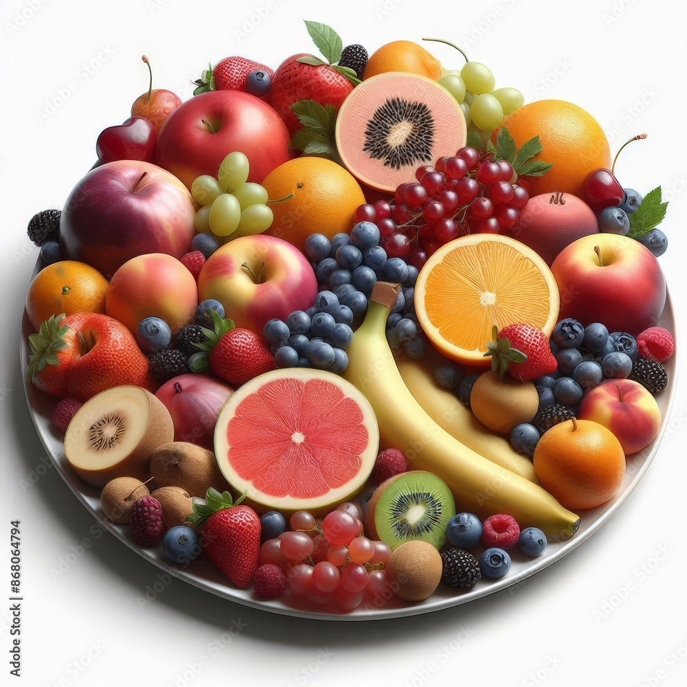 fruit salad in a bowl