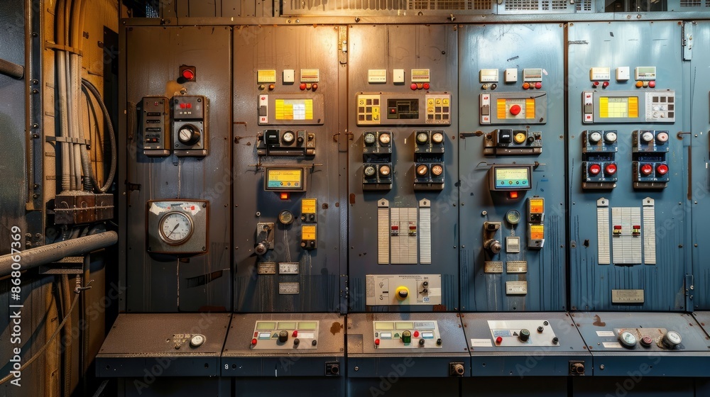 Industrial control panels and switches Industrial control panels and switches