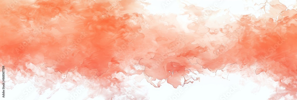 Fototapeta premium Abstract Minimalistic Watercolor Smoke Liquid Paint Geometric Shapes Nordic Scandinavian Bohemian Pattern Art in Muted Pantone Tones Trendy Balanced Soft Calming Serene Zen Gradient Design