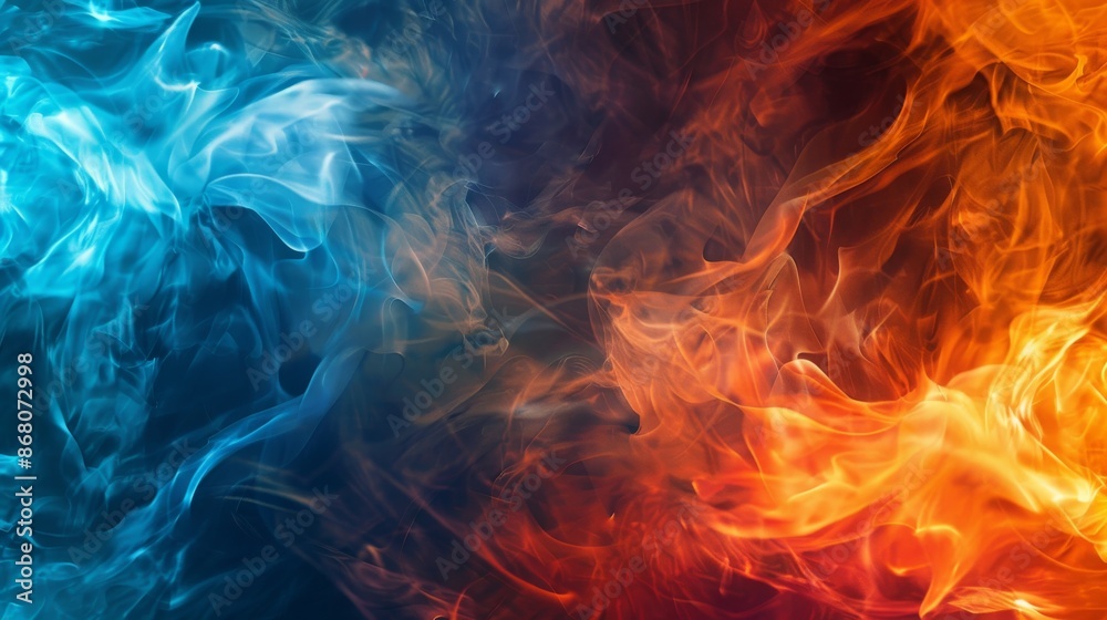 Abstract Fire and Smoke Design Abstract Fire and Smoke Design