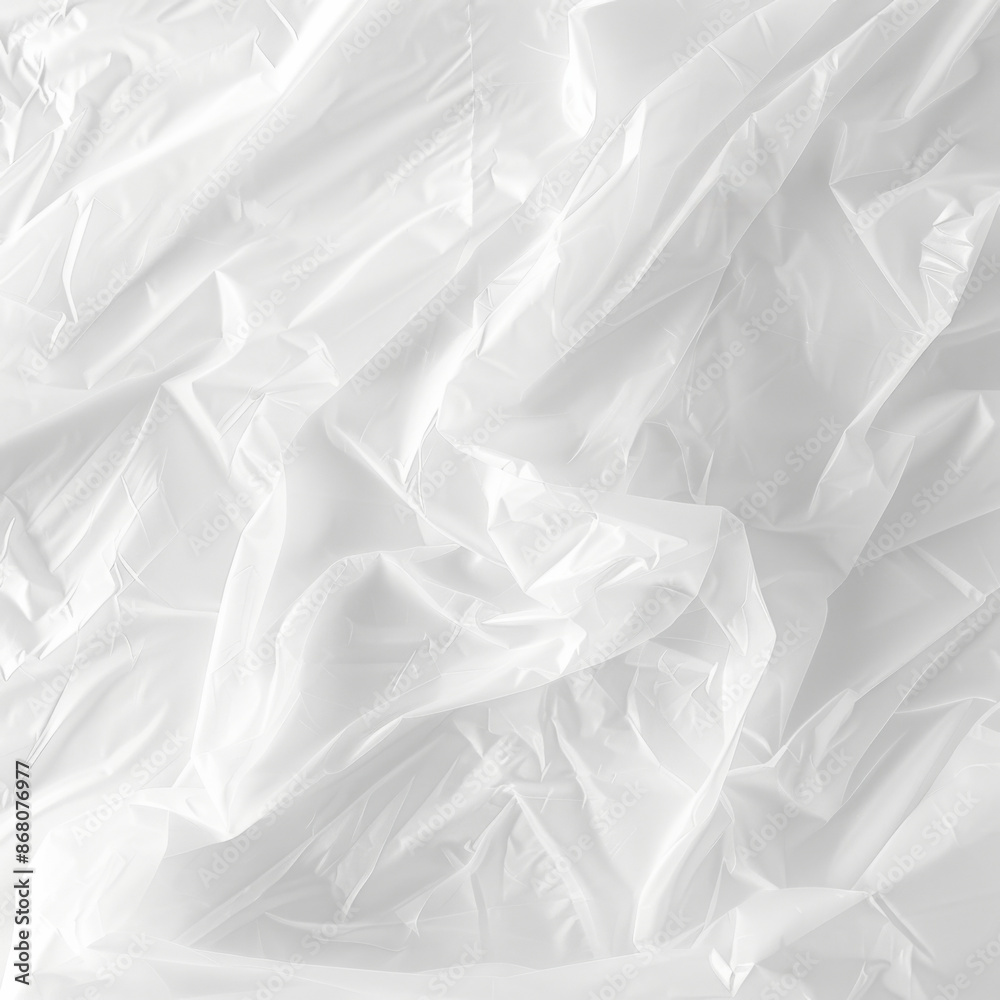 White plastic film wrap overlay texture background White plastic film wrap overlay texture background