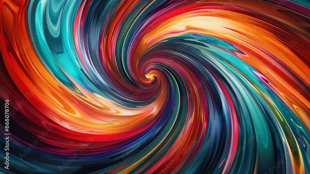 Abstract Swirling Colors in Motion Abstract Swirling Colors in Motion