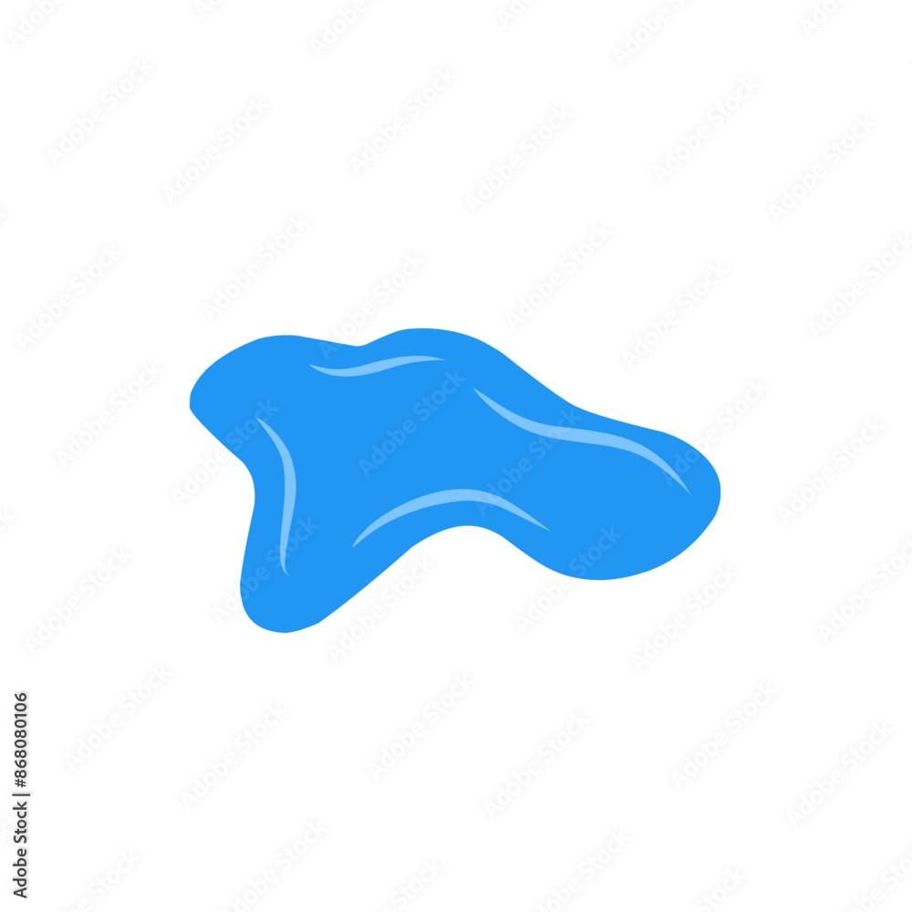 Water spill puddle vector Water spill puddle vector