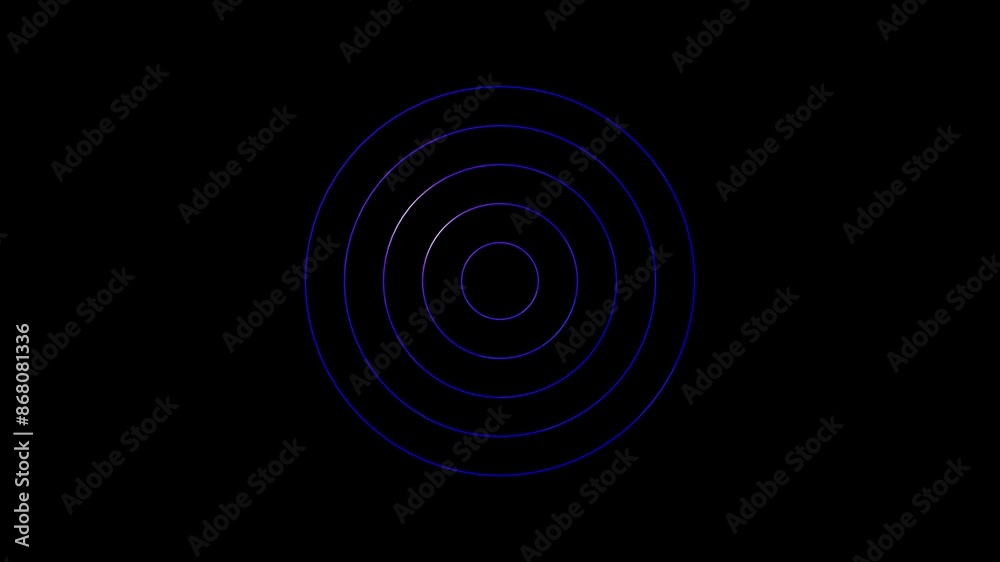 Abstract radio wave signal animation and looping color animation. 4k video Abstract radio wave signal animation and looping color animation. 4k video